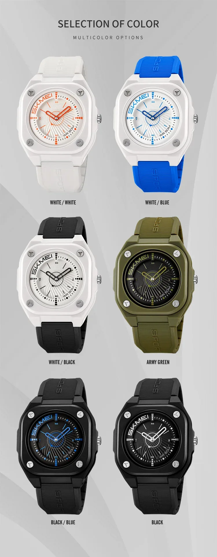 SKMEI Business Orologi Movement Quartz Watches Fashion Sports Watches For Mens Waterproof Wristwatch Alarm Clock Horloges Mannen
