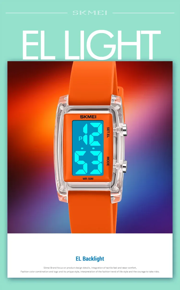 SKMEI Japan Digital Watch For Men Women Sport Electronic Watch Fashion Waterproof Students Orologi Wristwatch Clock Reloj Hombre