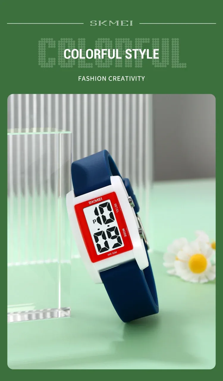 SKMEI Japan Digital Watch For Men Women Sport Electronic Watch Fashion Waterproof Students Orologi Wristwatch Clock Reloj Hombre