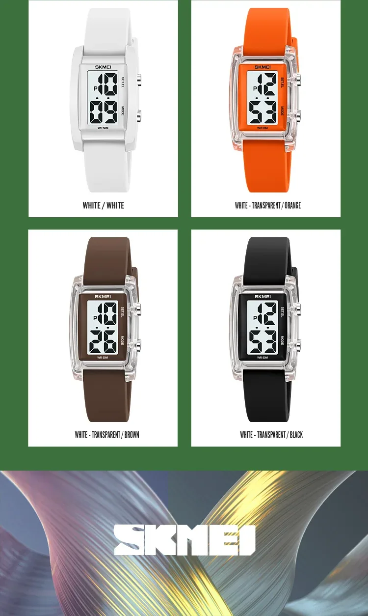 SKMEI Japan Digital Watch For Men Women Sport Electronic Watch Fashion Waterproof Students Orologi Wristwatch Clock Reloj Hombre