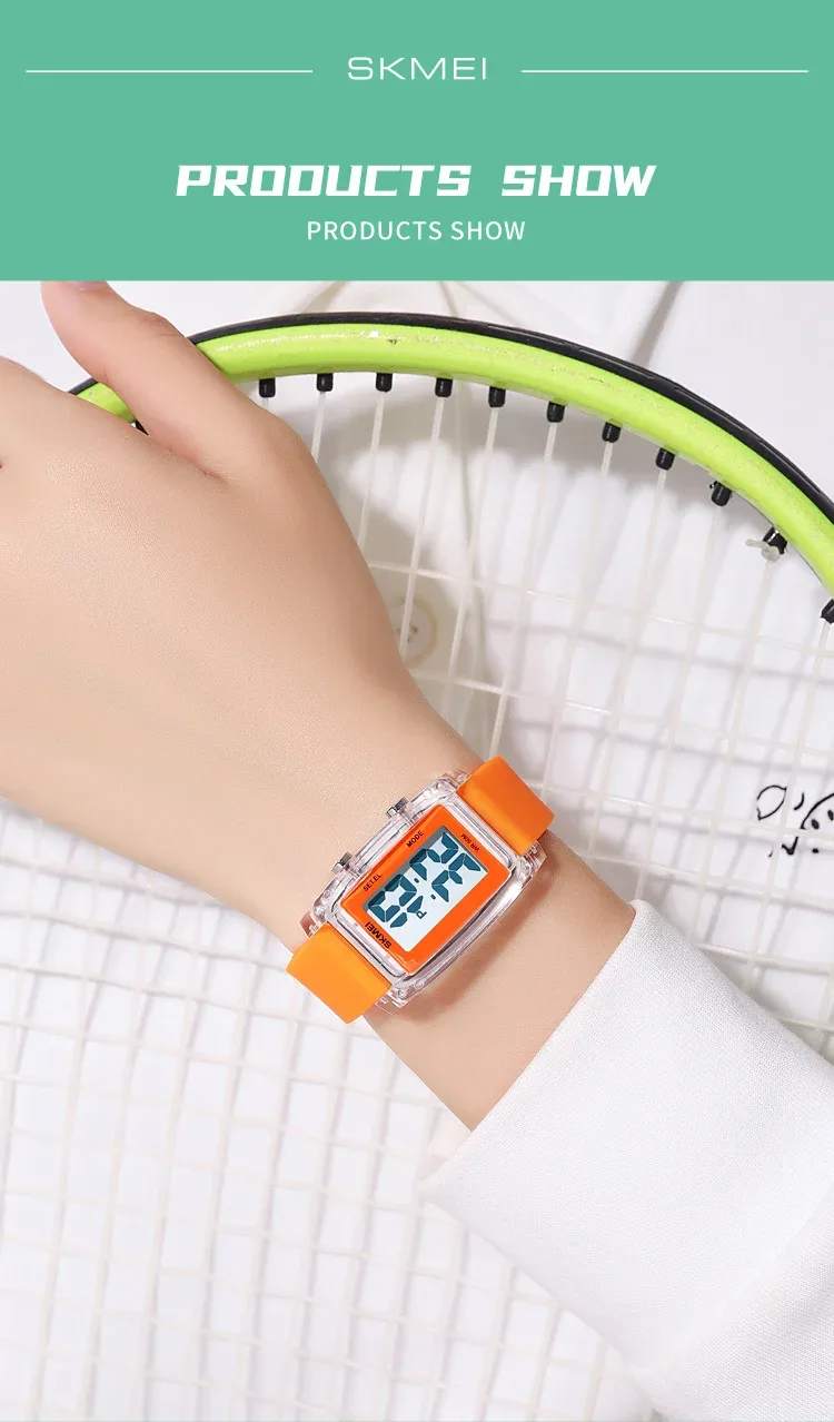 SKMEI Japan Digital Watch For Men Women Sport Electronic Watch Fashion Waterproof Students Orologi Wristwatch Clock Reloj Hombre