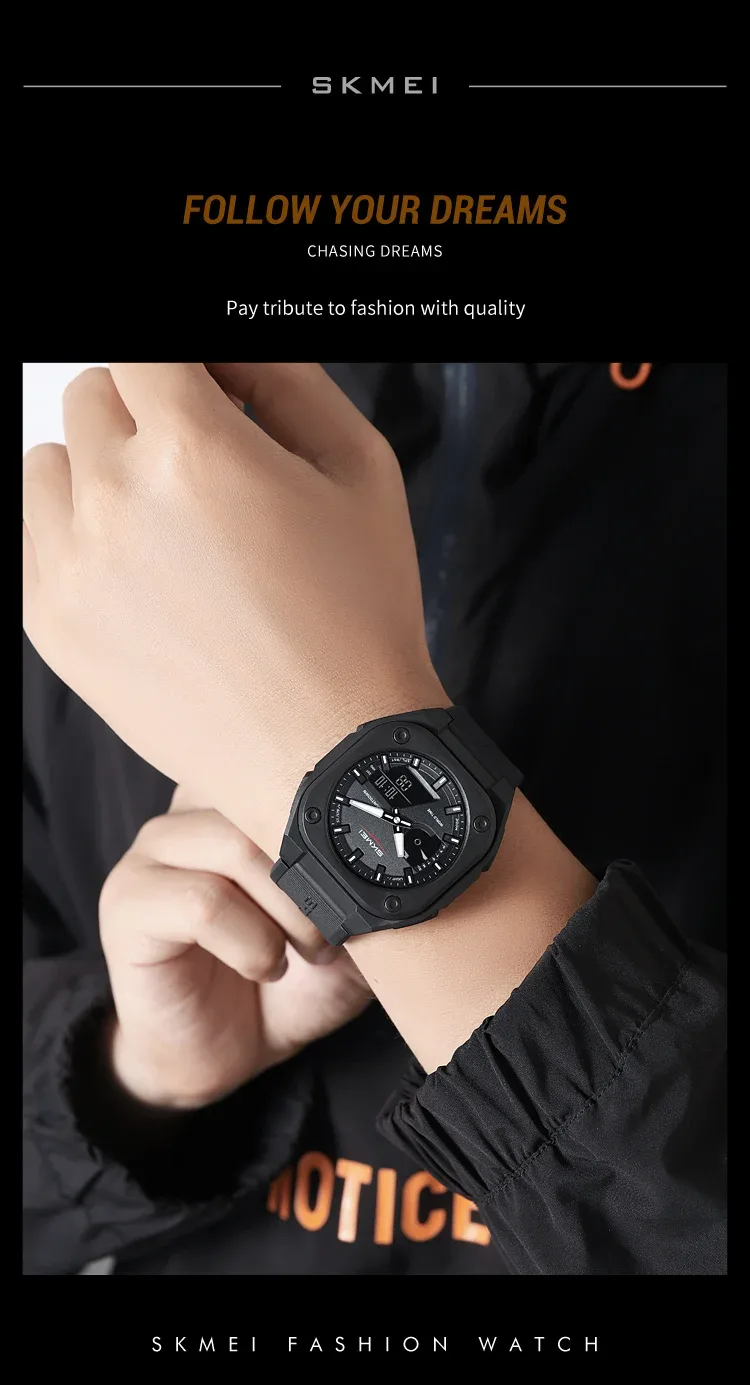 SKMEI Business Digital Electronic Watch Fashion Sports Quartz Watches For Mens Women Waterproof Wristwatches Clock Reloj Hombre