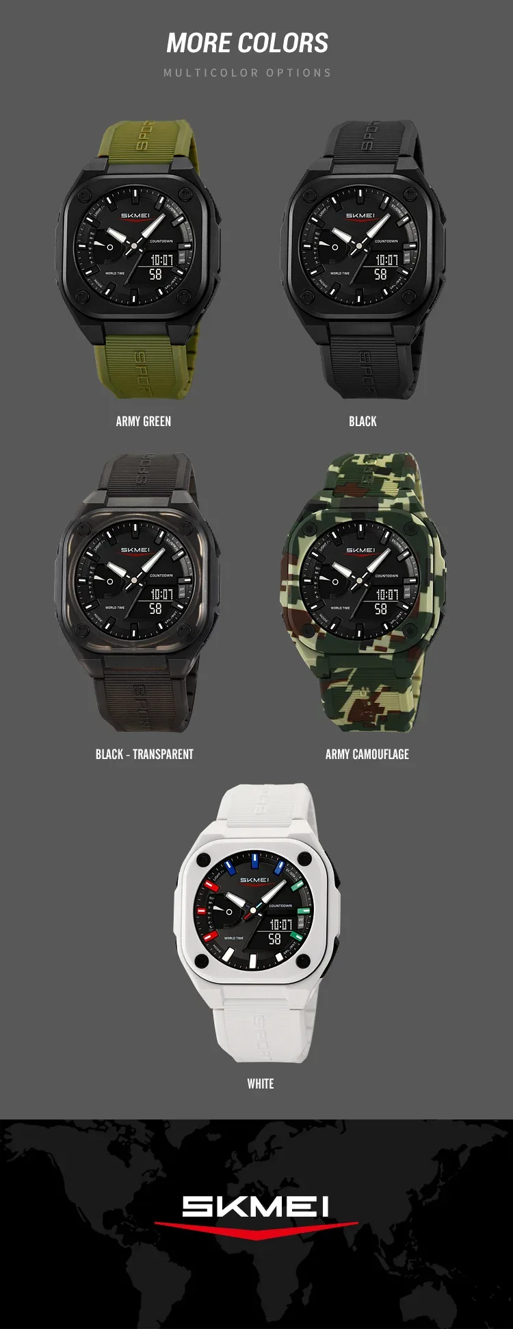 SKMEI Business Digital Electronic Watch Fashion Sports Quartz Watches For Mens Women Waterproof Wristwatches Clock Reloj Hombre