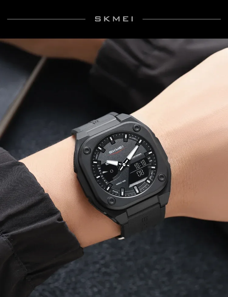 SKMEI Business Digital Electronic Watch Fashion Sports Quartz Watches For Mens Women Waterproof Wristwatches Clock Reloj Hombre