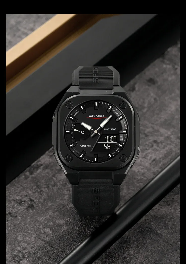 SKMEI Business Digital Electronic Watch Fashion Sports Quartz Watches For Mens Women Waterproof Wristwatches Clock Reloj Hombre