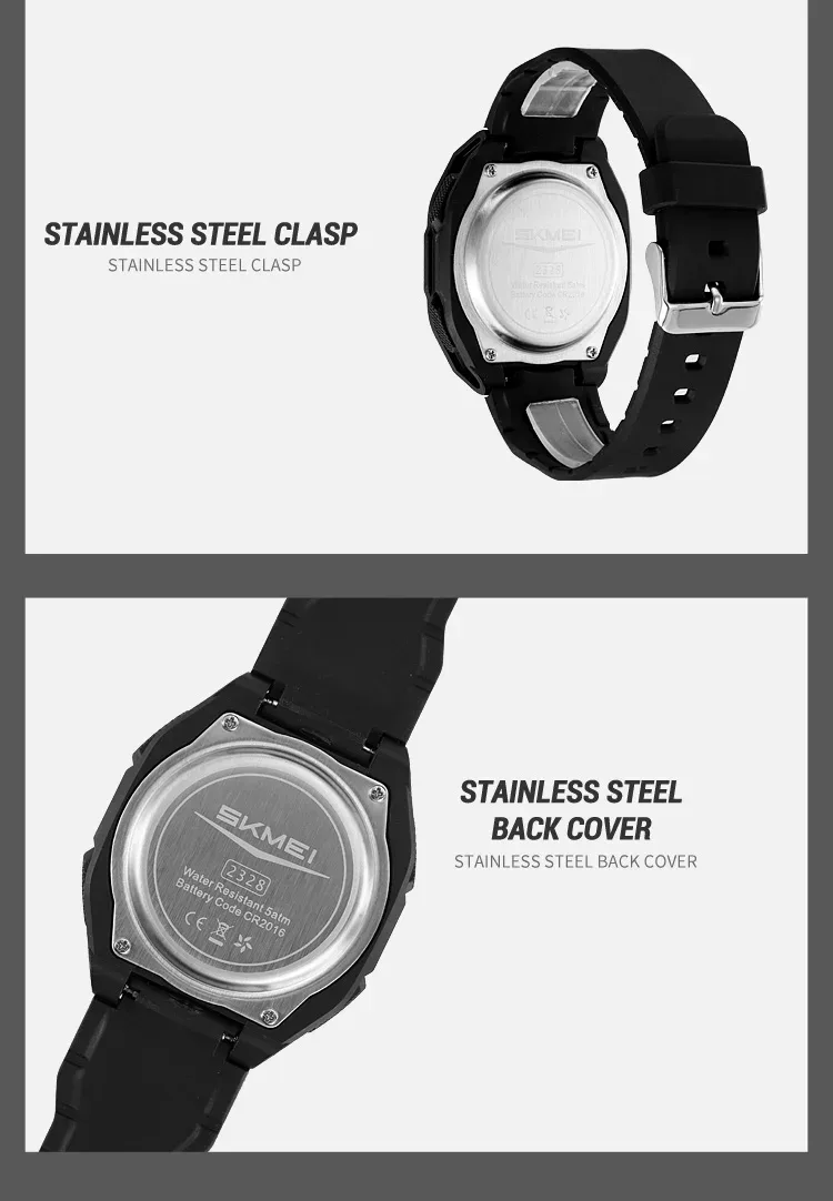 SKMEI Business Digital Electronic Watch Fashion Sports Quartz Watches For Mens Women Waterproof Wristwatches Clock Reloj Hombre