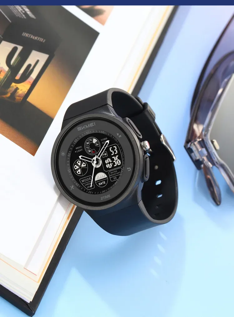SKMEI Fashion Digital Electronic Watch Casual Sports Watches For Men Women Waterproof Wristwatches Alarm Clock Horloges Mannen