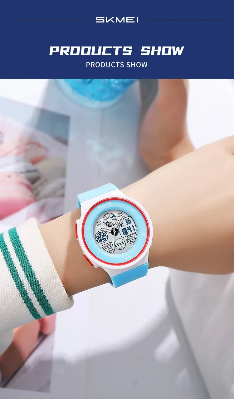 SKMEI Fashion Digital Electronic Watch Casual Sports Watches For Men Women Waterproof Wristwatches Alarm Clock Horloges Mannen