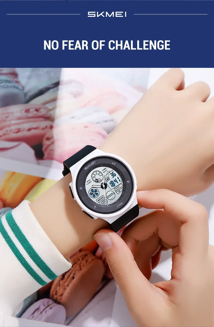 SKMEI Fashion Digital Electronic Watch Casual Sports Watches For Men Women Waterproof Wristwatches Alarm Clock Horloges Mannen