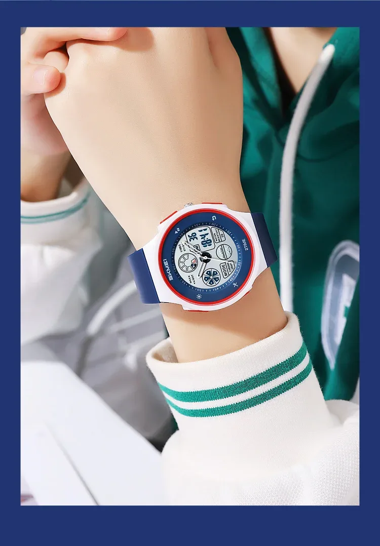 SKMEI Fashion Digital Electronic Watch Casual Sports Watches For Men Women Waterproof Wristwatches Alarm Clock Horloges Mannen