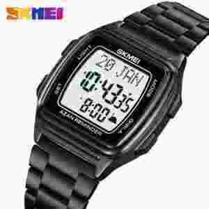 Skmei 2240 Digital Qibla Compass Watch for Muslim Prayer Times and Direction