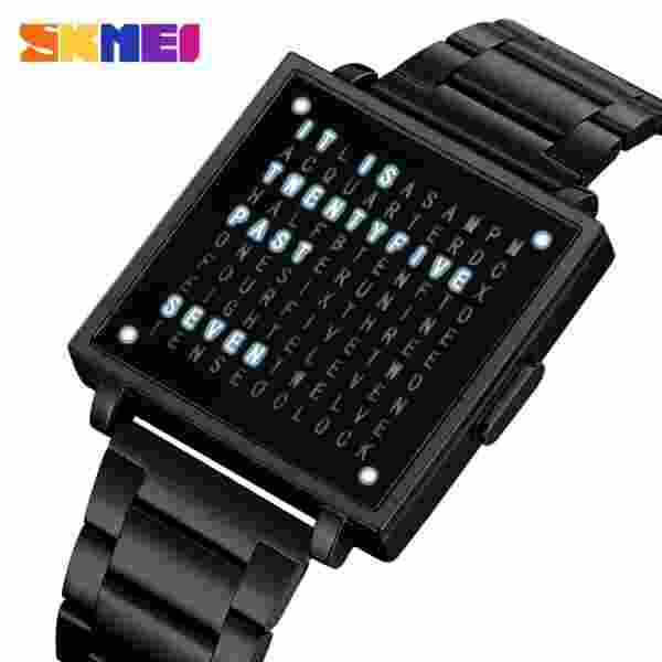SKMEI 2312 Fashion Military Wristwatch For Men Women Waterproof LED Light Watch