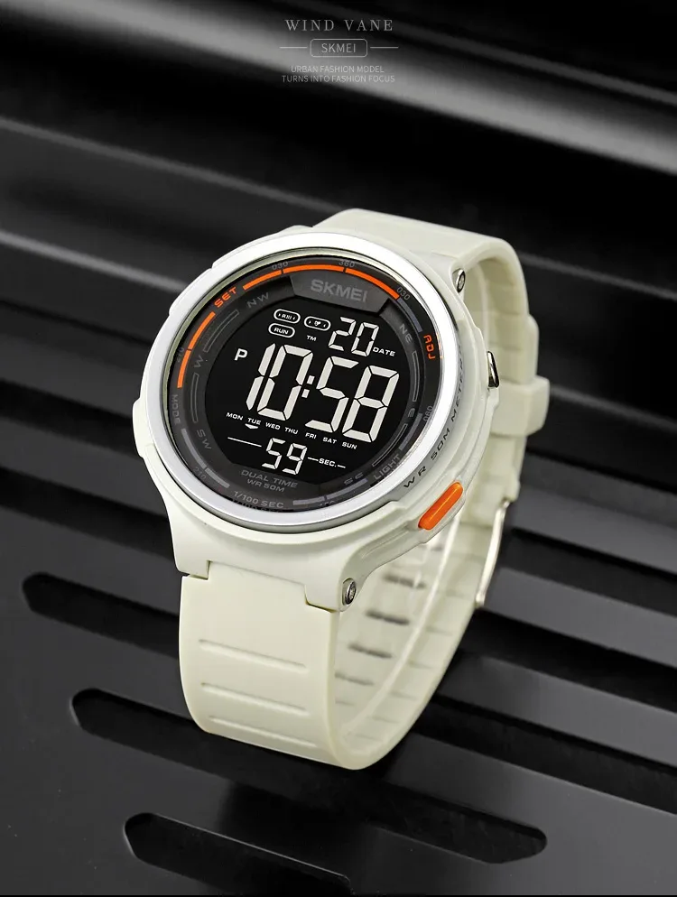 SKMEI Fashion Japan Digital Watches For Men Women Outdoor Waterproof Alarm Clock Sports Wristwatch Military Watch Reloj Hombre