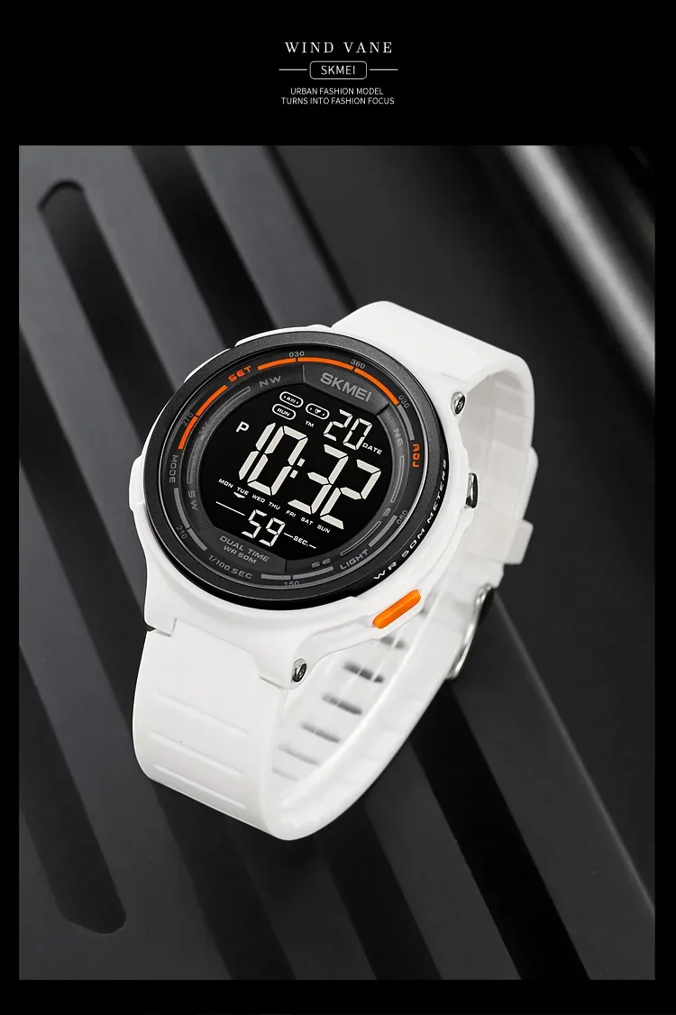 SKMEI Fashion Japan Digital Watches For Men Women Outdoor Waterproof Alarm Clock Sports Wristwatch Military Watch Reloj Hombre
