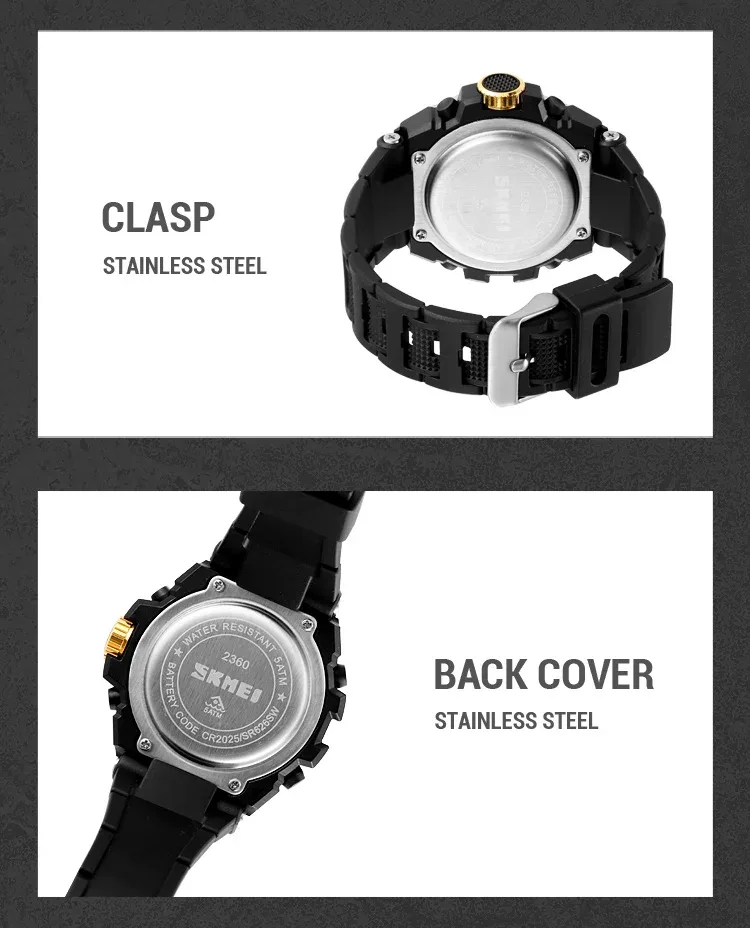 SKMEI Digital Electronic Watch Sports Stainless Steel Watches For Men Women Waterproof Daylight Saving Time Quartz Wristwatches