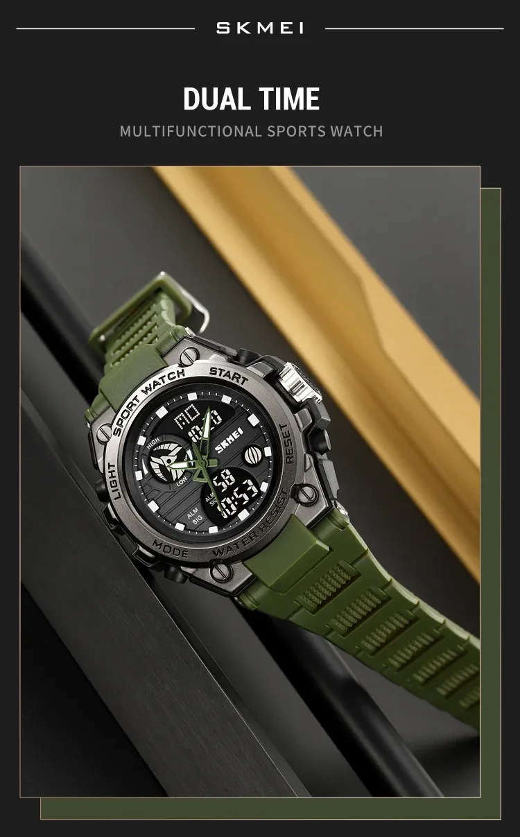 SKMEI Digital Electronic Watch Sports Stainless Steel Watches For Men Women Waterproof Daylight Saving Time Quartz Wristwatches