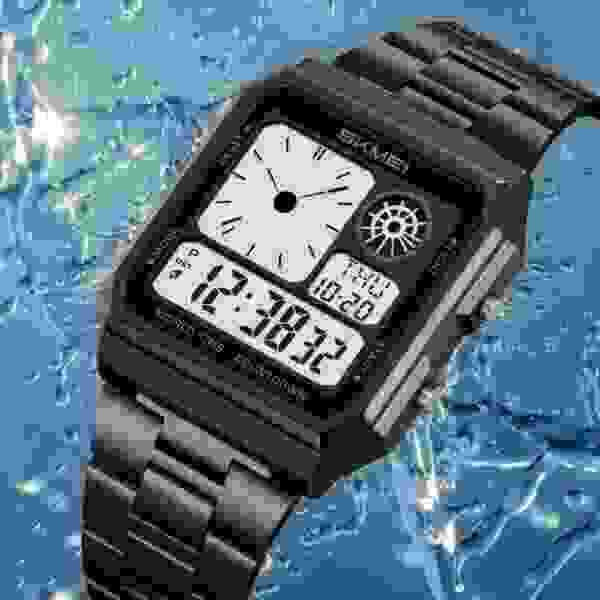 Skmei 2353 Multifunction Digital Sport Watch for Men with World Time and 30M Water Resistance - Image 2