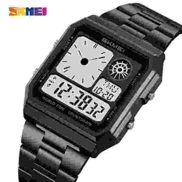 Skmei 2353 Multifunction Digital Sport Watch for Men with World Time and 30M Water Resistance