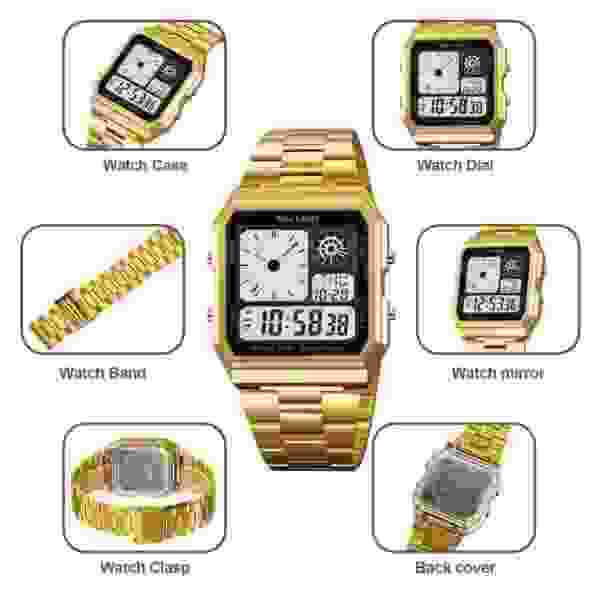 Skmei 2353 Multifunction Digital Sport Watch for Men with World Time and 30M Water Resistance - Image 4