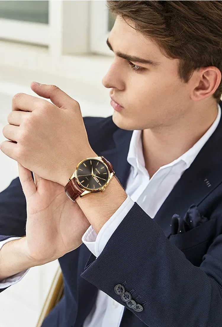 SKMEI Luxury Movement Quartz Watch For Men Women Business Date Week Wristwatch Fashion Design Waterproof Time Clock Reloj Hombre