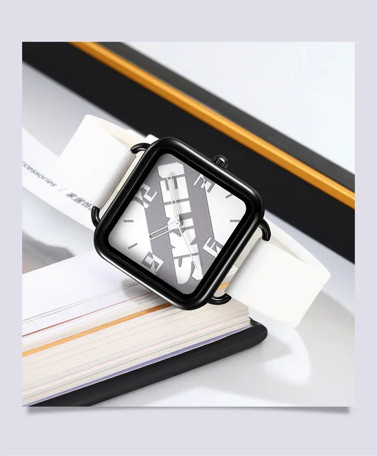 SKMEI Creative Movement Quartz Watch For Men Women Waterproof Time Wristwatches Sports Colorful Dial Design Watches Reloj Hombre