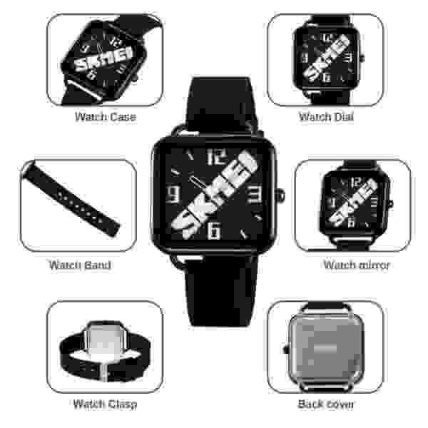 Skmei 2196 Grace Fashion Square Watch for Women with Colorful Dial - Image 5