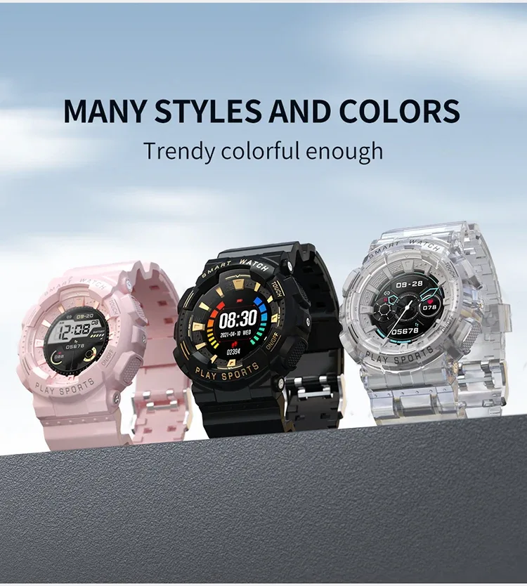 SKMEI New Outdoor Sports Smart Watches For Men Women Fashion IP67 Waterproof Watch Heart Rate Monitoring Wristwatch Reloj Hombre