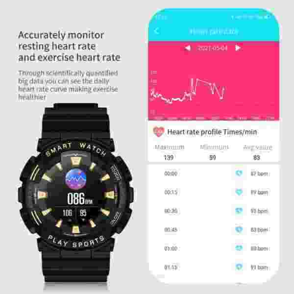 Skmei W50 Smart Watch for iOS and Android - Image 5