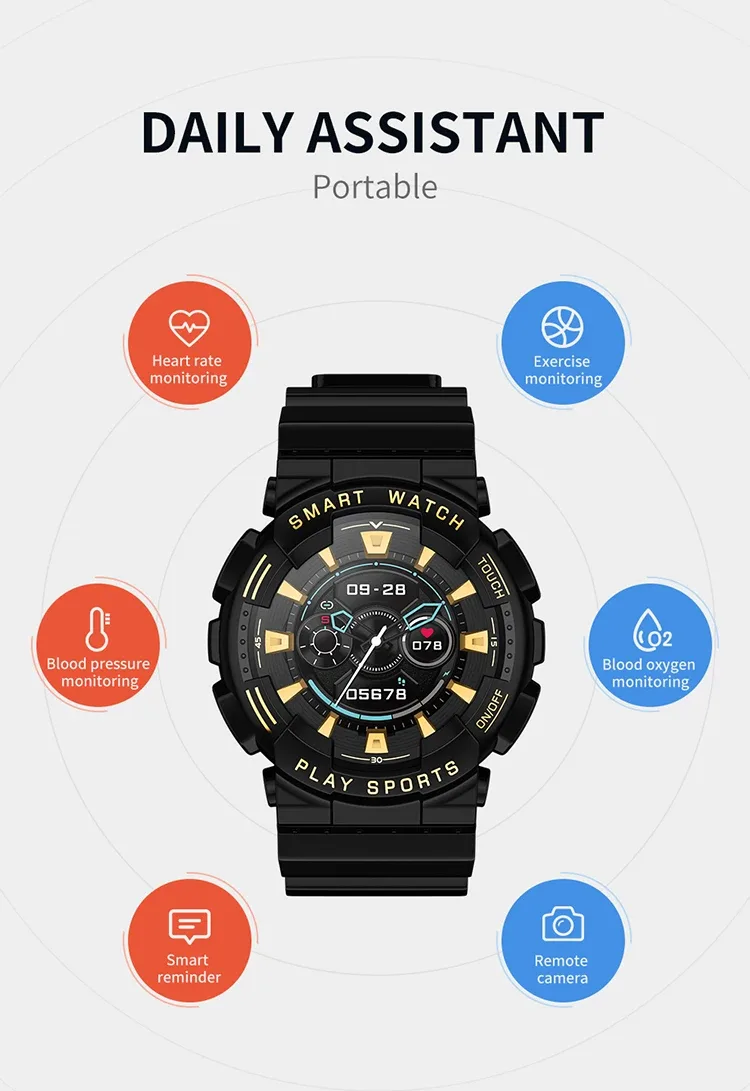 SKMEI New Outdoor Sports Smart Watches For Men Women Fashion IP67 Waterproof Watch Heart Rate Monitoring Wristwatch Reloj Hombre