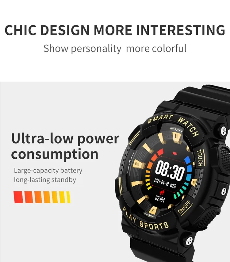 SKMEI New Outdoor Sports Smart Watches For Men Women Fashion IP67 Waterproof Watch Heart Rate Monitoring Wristwatch Reloj Hombre