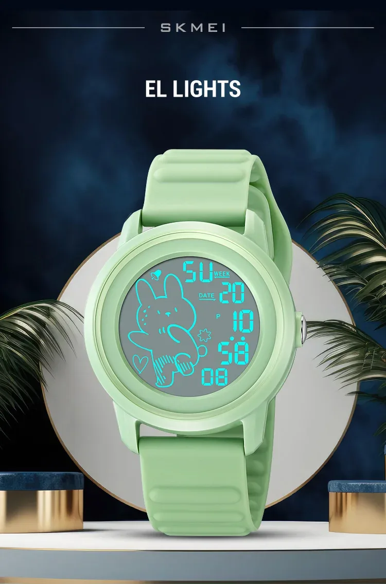 SKMEI Youth Outdoor Sports Digital Watch For Men Women Students 5Bar Waterproof Stopwatch Countdown Wristwatch Alarm Reloj Mujer
