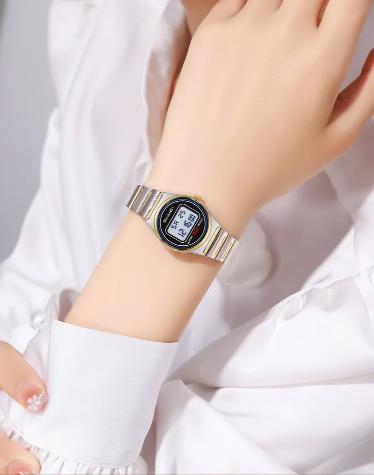 SKMEI Digital Electronics Wristwatches Top Brands Luxury Women's Watches Gifts Clock Waterproof Sports Ladies Watch Reloj Mujer