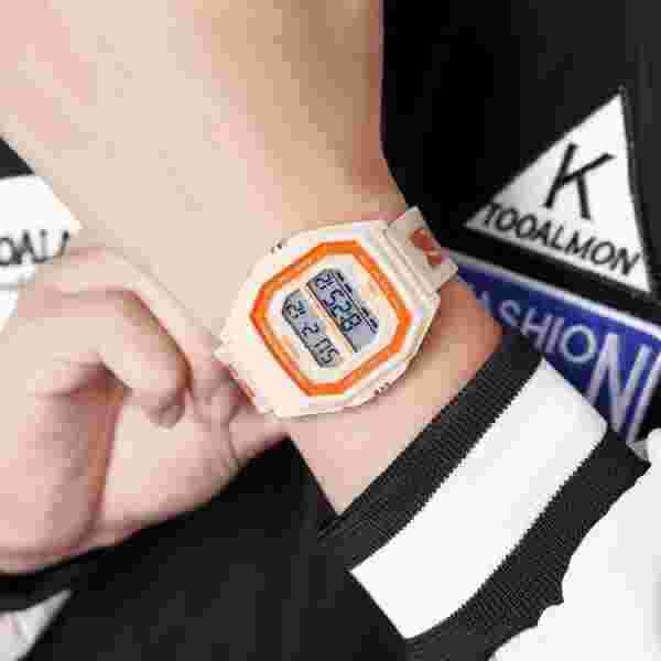 Skmei 2282 Multifunctional Digital Sports Watch with Dual Time and Countdown Timer (50M Waterproof) - Image 3