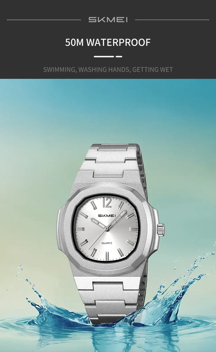 SKMEI Business Orologi Movement Quartz Watches Sports Watches For Men Women Waterproof Wristwatch Fashion Clock Horloges Mannen