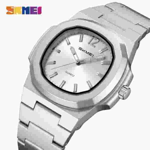 Skmei 2382 Textured Dial Fashion Quartz Watch for Men with 50M Waterproof (Multicolor Options)