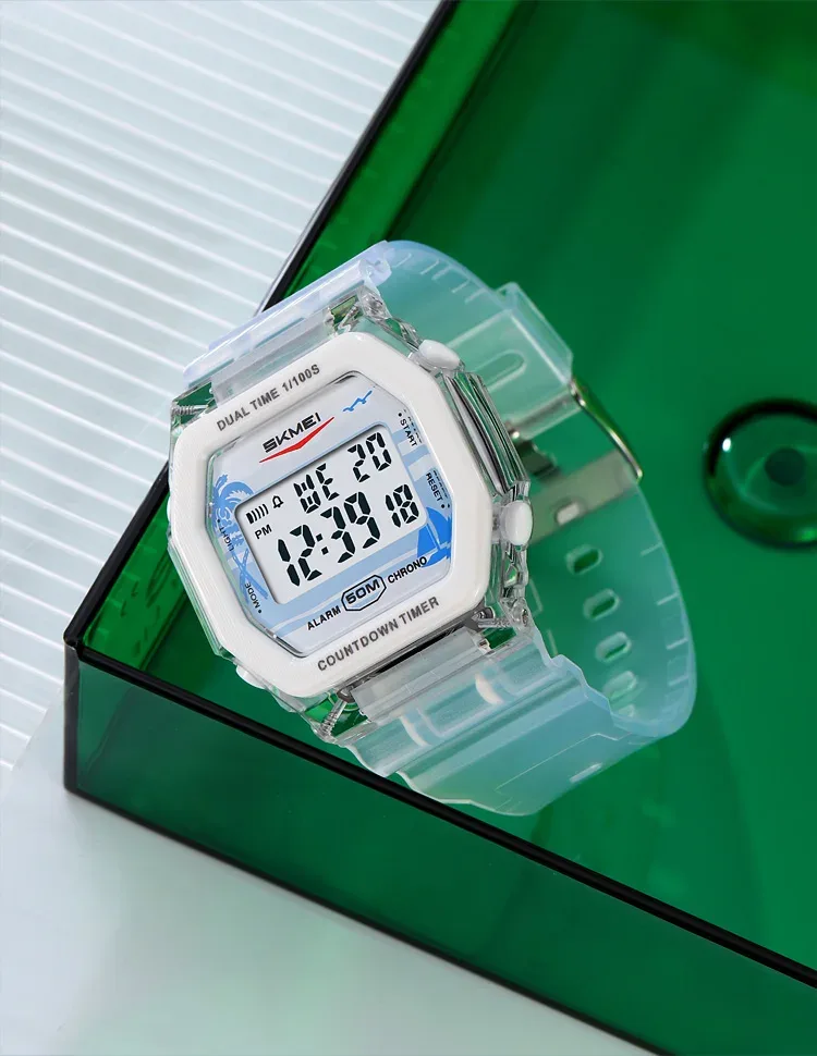 SKMEI Waterproof Clock Electronics Watches Sports Digital Wristwatches For Men Women Students Chrono Military Watch Reloj Hombre