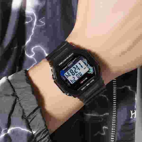 Skmei 2390/2391 Multifunctional Digital Sports Watch with Dual Time and Alarm for Men and Women (50M Waterproof) - Image 3