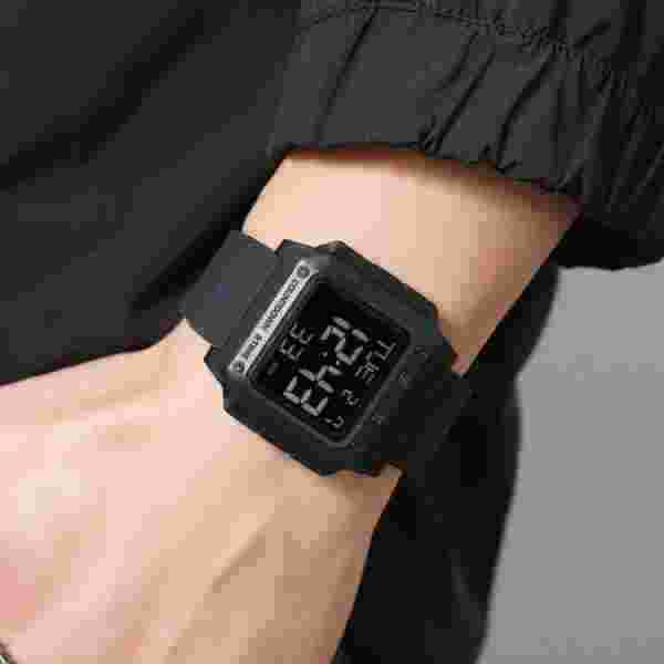 Skmei 2454 Multifunctional Digital Sports Watch with Dual Time and Countdown Timer (50M Waterproof) - Image 3