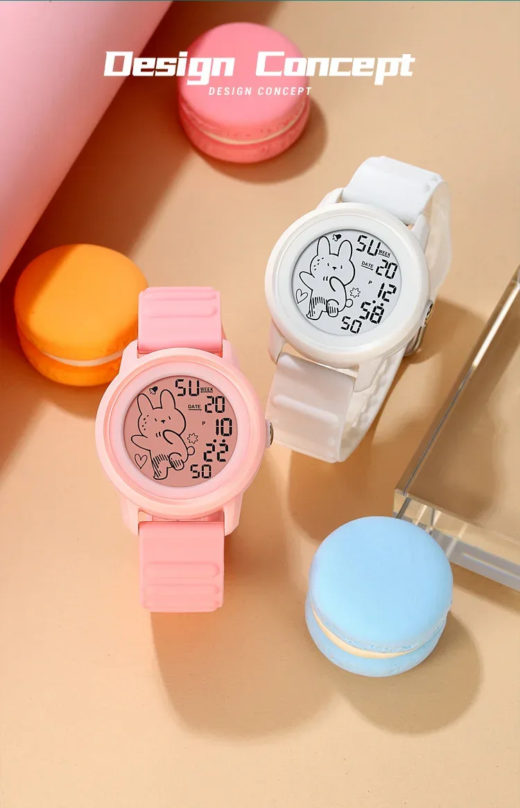 SKMEI Outdoor Sports Digital Electronics Watch For Youth Men Women Students 5Bar Waterproof Wristwatch Gift Bracelet Reloj Mujer