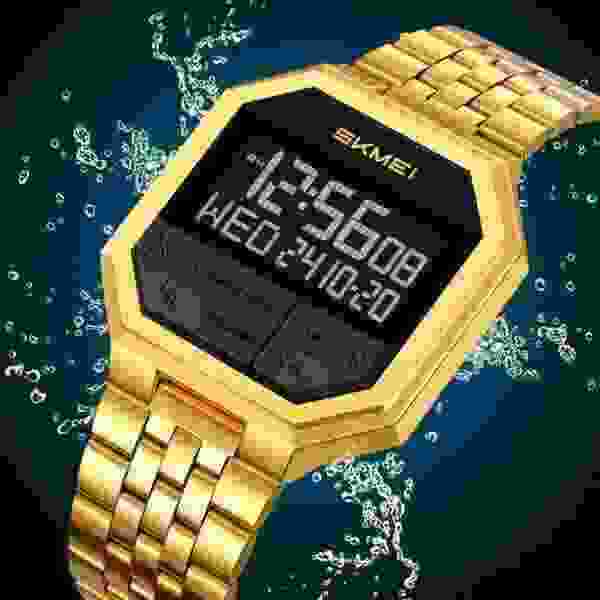 Skmei 2350 Multifunctional Digital Sports Watch with Dual Time and Countdown Timer (30M Waterproof) - Image 2