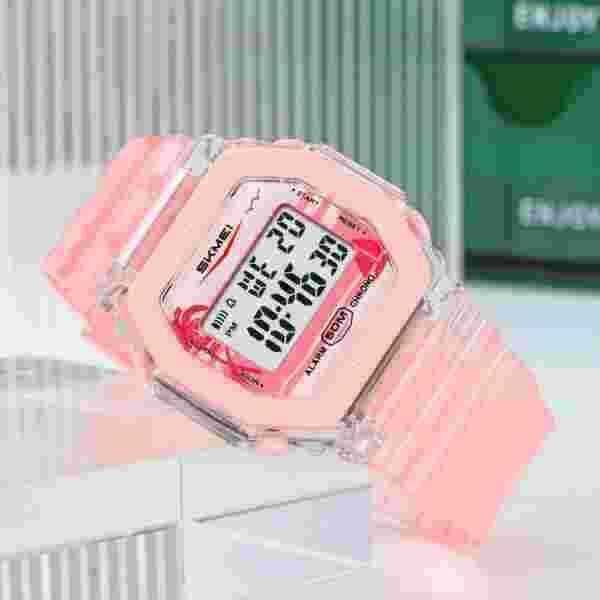 Skmei 2390/2391 Multifunctional Digital Sports Watch with Dual Time, Alarm and Countdown (50M Waterproof) - Image 2