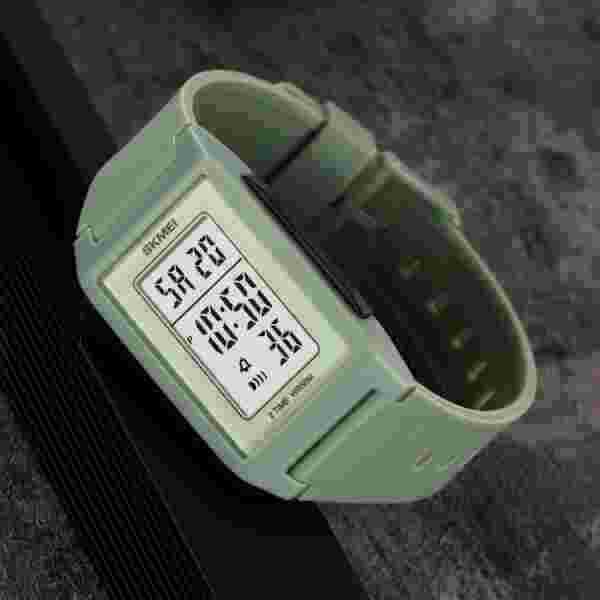 Skmei 2321 Multifunctional Digital Sports Watch with Dual Time, Countdown Timer and EL Backlight (50M Waterproof) - Image 2