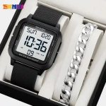 Skmei 1894 Multifunctional Digital Sports Watch with Dual Time and Countdown (50M Waterproof)