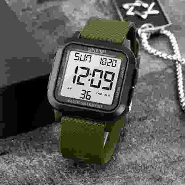 Skmei 1894 Multifunctional Digital Sports Watch with Dual Time and Countdown (50M Waterproof) - Image 2