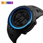 Skmei 1251 Multifunction Digital Sports Watch with Dual Time, Alarm and Backlight (50M Waterproof)