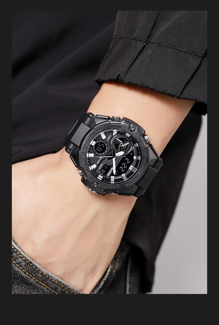 SKMEI Sports Digital Electronic Watch Fashion Business Quartz Watches For Men Women LED Light Waterproof Wristwatch Reloj Hombre