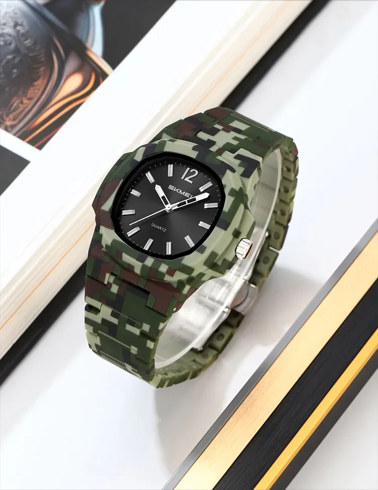 SKMEI Fashion Orologi Movement Quartz Watches Sports Clock Watch For Men Women Waterproof Wristwatch and Bracele Horloges Mannen