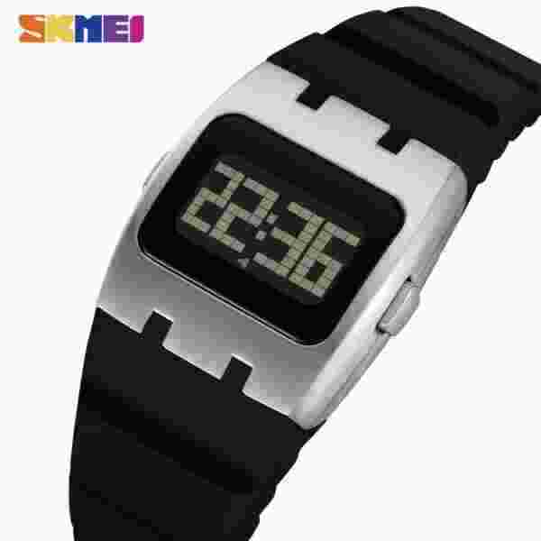 Skmei 2415 Multifunctional Digital Metal Fashion Watch with EL Light (30M Waterproof)