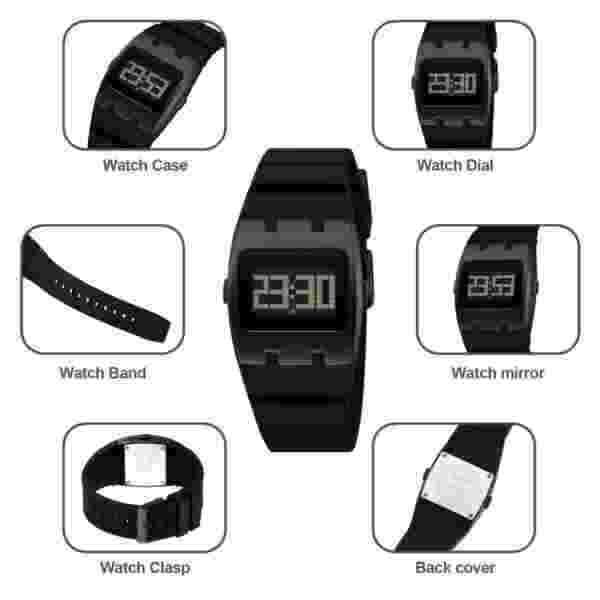 Skmei 2415 Multifunctional Digital Metal Fashion Watch with EL Light (30M Waterproof) - Image 5