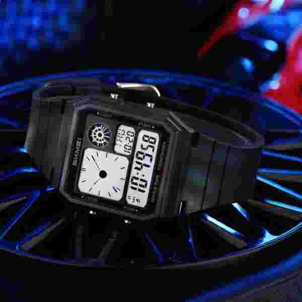 Skmei 2347 Multifunctional Digital Sport Watch for Men with World Time (30M Waterproof) - Image 2